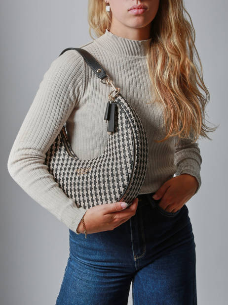 Schoudertas Mirema Guess Zwart mirema WG963102 ander zicht 1